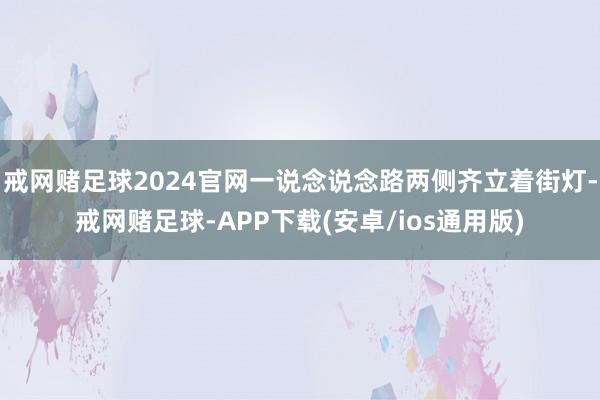 戒网赌足球2024官网一说念说念路两侧齐立着街灯-戒网赌足球-APP下载(安卓/ios通用版)