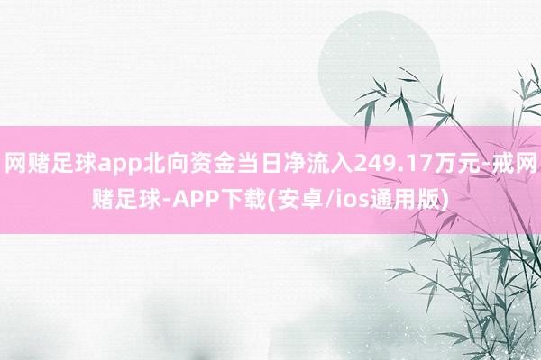 网赌足球app北向资金当日净流入249.17万元-戒网赌足球-APP下载(安卓/ios通用版)