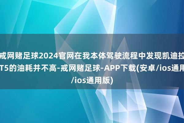 戒网赌足球2024官网在我本体驾驶流程中发现凯迪拉克XT5的油耗并不高-戒网赌足球-APP下载(安卓/ios通用版)