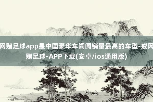 网赌足球app是中国豪华车阛阓销量最高的车型-戒网赌足球-APP下载(安卓/ios通用版)