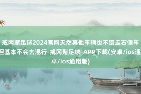 戒网赌足球2024官网天然其他车辆也不错走右侧车说念但基本不会去混行-戒网赌足球-APP下载(安卓/ios通用版)