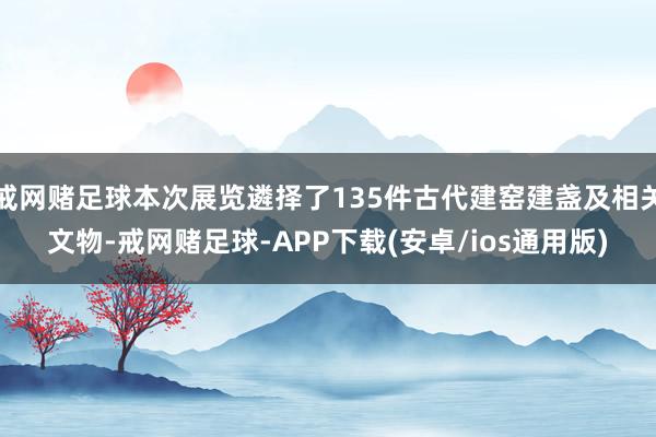 戒网赌足球本次展览遴择了135件古代建窑建盏及相关文物-戒网赌足球-APP下载(安卓/ios通用版)