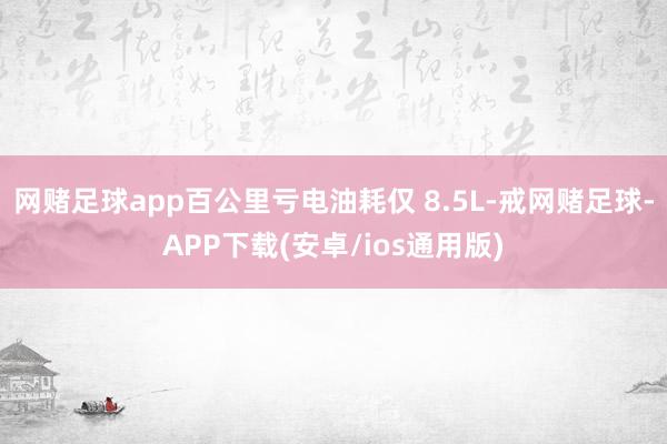 网赌足球app百公里亏电油耗仅 8.5L-戒网赌足球-APP下载(安卓/ios通用版)