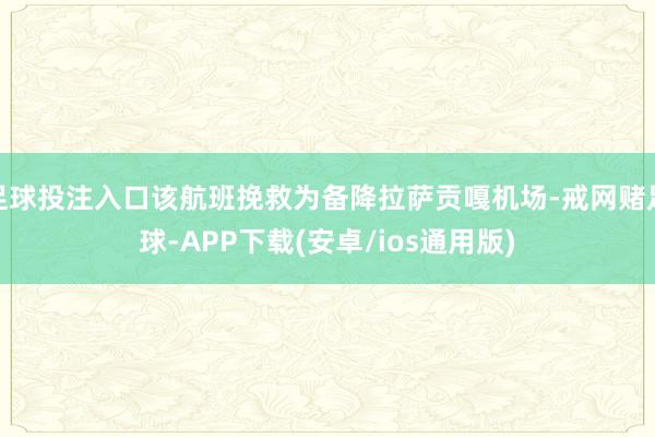 足球投注入口该航班挽救为备降拉萨贡嘎机场-戒网赌足球-APP下载(安卓/ios通用版)