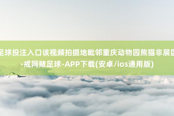 足球投注入口该视频拍摄地毗邻重庆动物园熊猫非展区-戒网赌足球-APP下载(安卓/ios通用版)