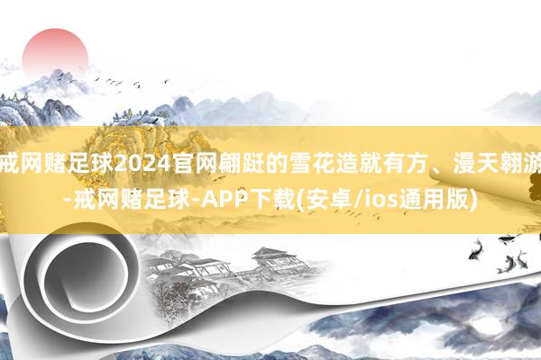 戒网赌足球2024官网翩跹的雪花造就有方、漫天翱游-戒网赌足球-APP下载(安卓/ios通用版)