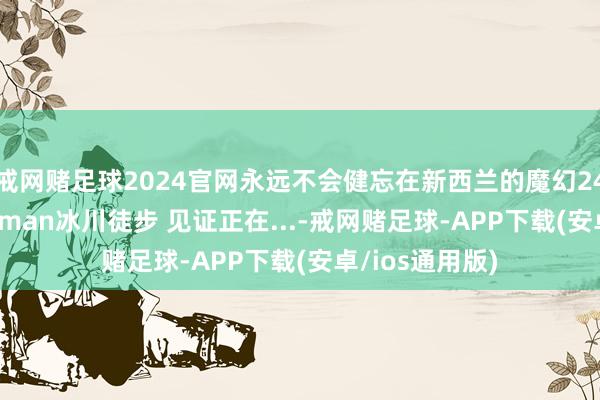 戒网赌足球2024官网永远不会健忘在新西兰的魔幻24小时 日间Tasman冰川徒步 见证正在...-戒网赌足球-APP下载(安卓/ios通用版)