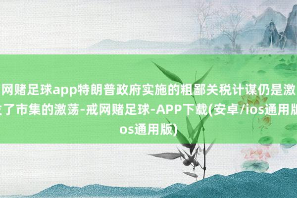 网赌足球app特朗普政府实施的粗鄙关税计谋仍是激发了市集的激荡-戒网赌足球-APP下载(安卓/ios通用版)